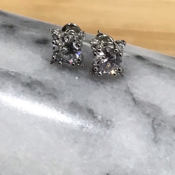 1ct Solitaire Studs - Picture 9 of 14